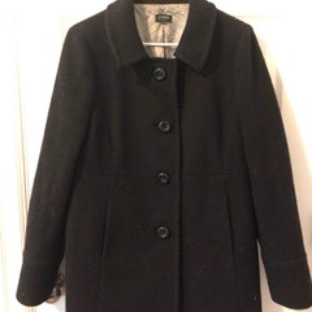 J Crew Empire Waist Wool Coat